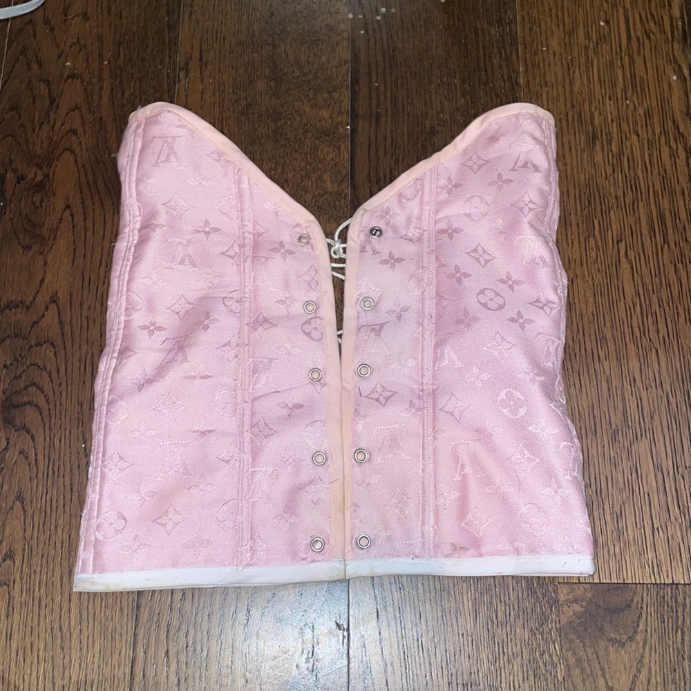Custom Louis Vuitton corset